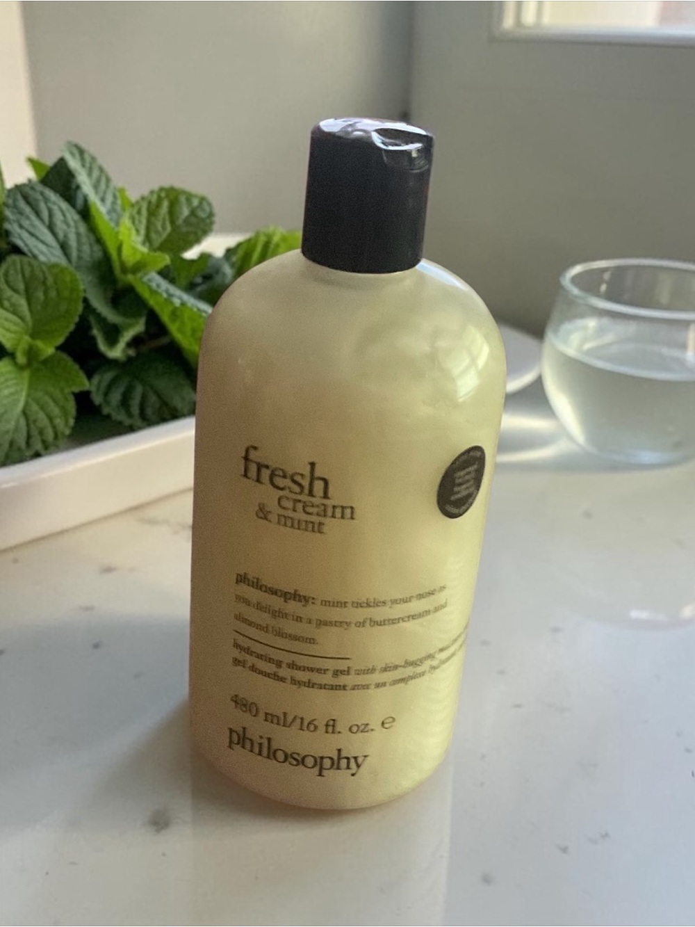 Philosophy Fresh Cream & Mint Hydrating Shower Gel - 16 fl oz.